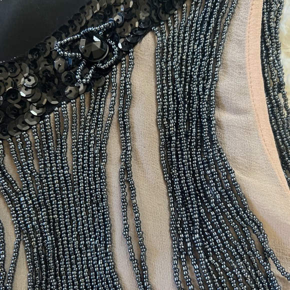 MARLENE BIRGER  Elegant Sequined and Beaded LBD in Size 38/S/6 - Picture 13 of 14